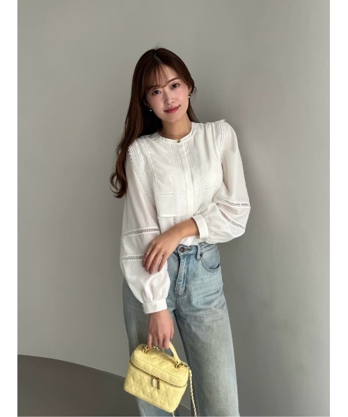 Her lip to 長袖ブラウス S ホワイト レディース : ZOZOTOWN Yahoo!店 