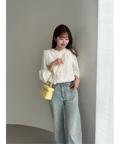 Her lip to 長袖ブラウス S ホワイト レディース : ZOZOTOWN Yahoo!店