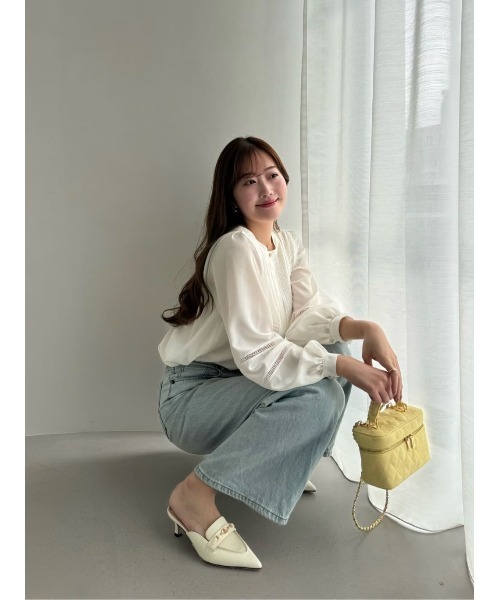 Her lip to 長袖ブラウス S ホワイト レディース : ZOZOTOWN Yahoo!店