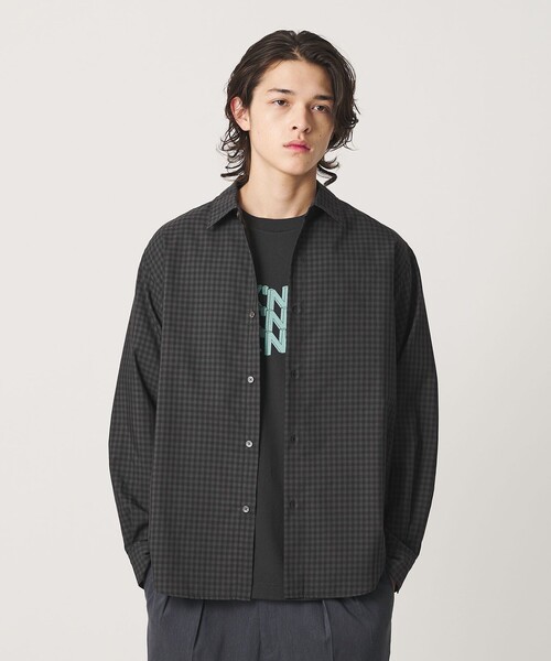BEAUTY＆YOUTH UNITED ARROWS シャツ ギンガム チェック レギュラー