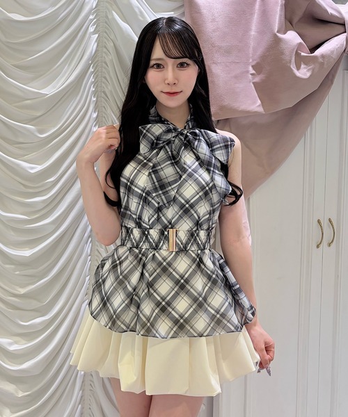 NOMAE（ノーマエ） ブラウス シャツ ウエストマークアメスリブラウス