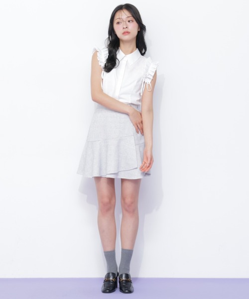 完売カラー】JILL by JILLSTUART ラップスカパン グレー M JILL by 