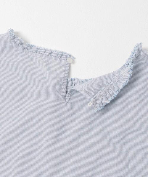 「ITEMS URBANRESEARCH」 半袖ブラウス FREE ブルー レディース_画像7