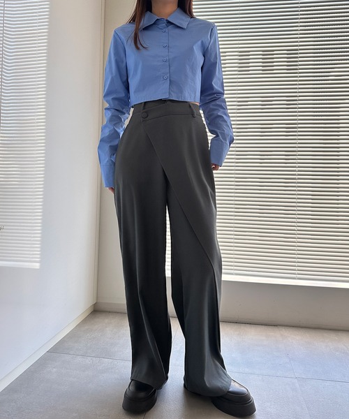 「solleim」 パンツ M ブラウン レディース_画像2