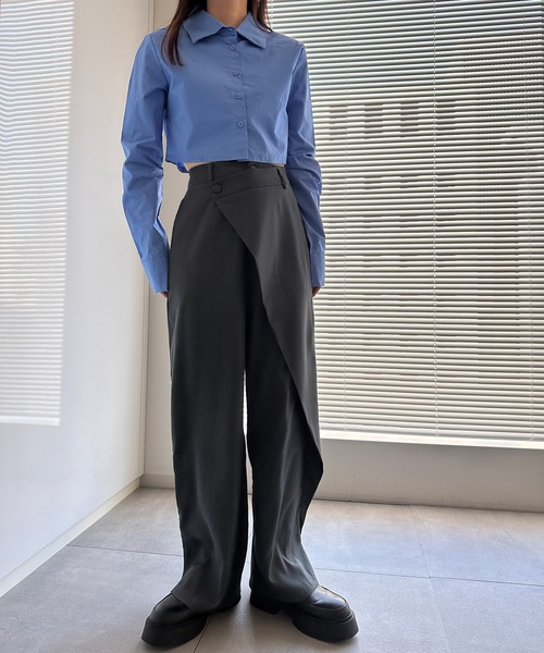 「solleim」 パンツ M ブラウン レディース_画像5