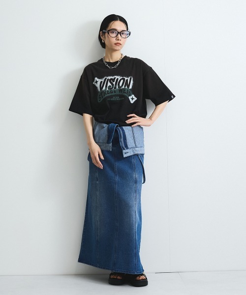 VICKY（ビッキー） サロペットスカート M ブルー レディース