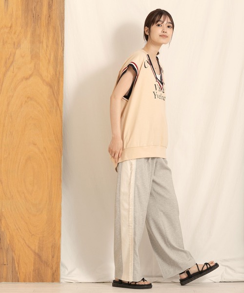 「blanc basque」 ノースリーブトップス 38 アイボリー レディース_画像3