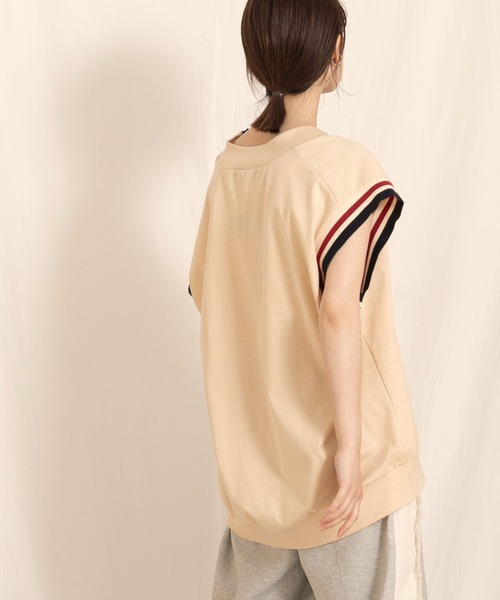 「blanc basque」 ノースリーブトップス 38 アイボリー レディース_画像8