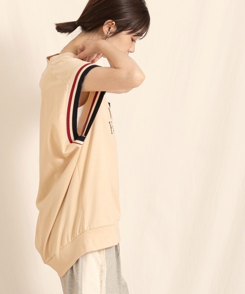 「blanc basque」 ノースリーブトップス 38 アイボリー レディース_画像9