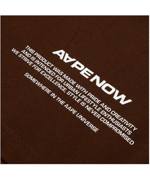 「AAPE BY A BATHING APE」 半袖ポロシャツ X-LARGE ブラック メンズ_画像8