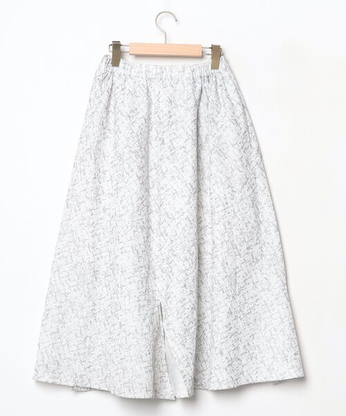「JULIEN DAVID」 花柄スカート X-SMALL グレー レディース_画像2