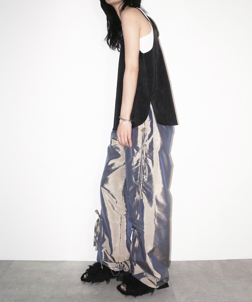 「musubore」 パンツ 1 ベージュ レディース_画像2