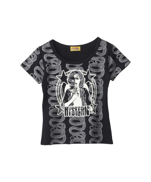 HYSTERIC GLAMOUR girl プリント 半袖 カットソー HYSTERIC GLAMOUR（ヒステリックグラマー） tシャツ 半袖 BANANA GIRL
