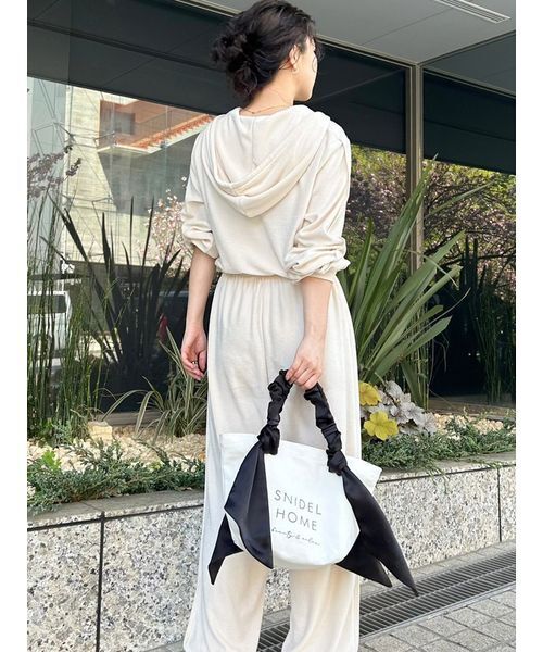 「SNIDEL HOME」 ハンドバッグ F ブラック レディース_画像8