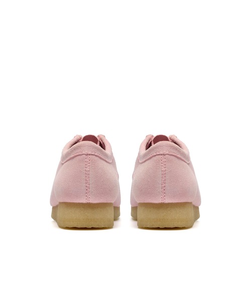 Clarks（クラークス） スニーカー WALLABEE LIGHT PINK SUEDE メンズ