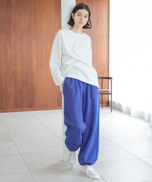 「POLO BCS」 スウェットパンツ LARGE ナチュラル レディース_画像4
