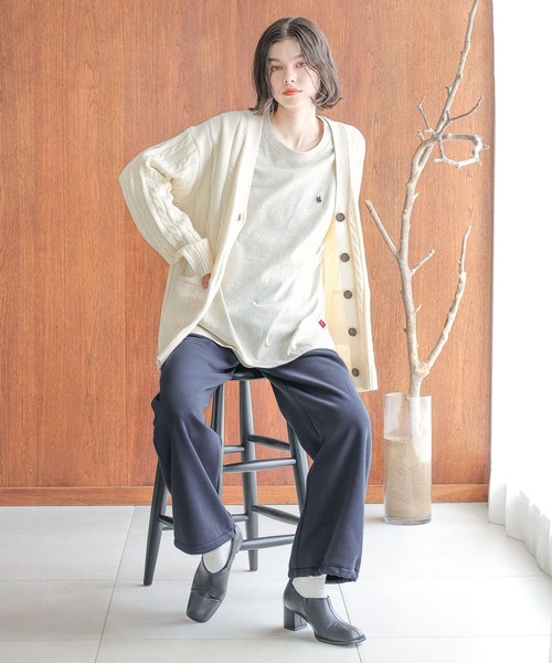 「POLO BCS」 スウェットパンツ LARGE ナチュラル レディース_画像6