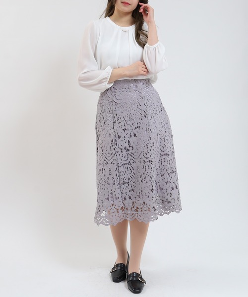 「TRUDEA」 長袖ブラウス MEDIUM ブラック レディース_画像4