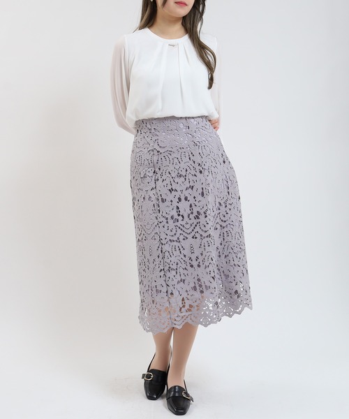 「TRUDEA」 長袖ブラウス MEDIUM ブラック レディース_画像5