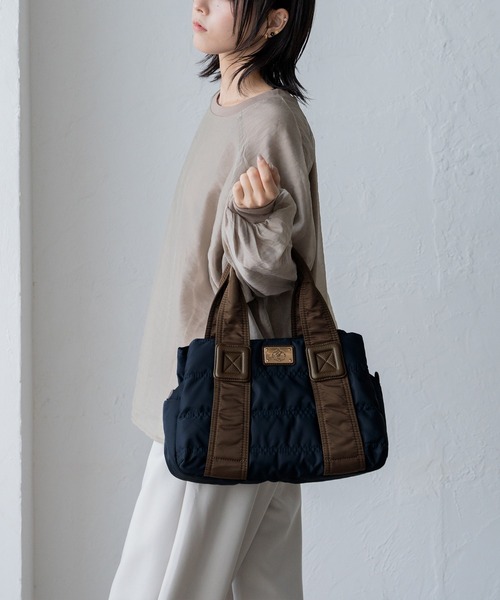 VitaFelice トートバッグ キルティングトートバッグ(M