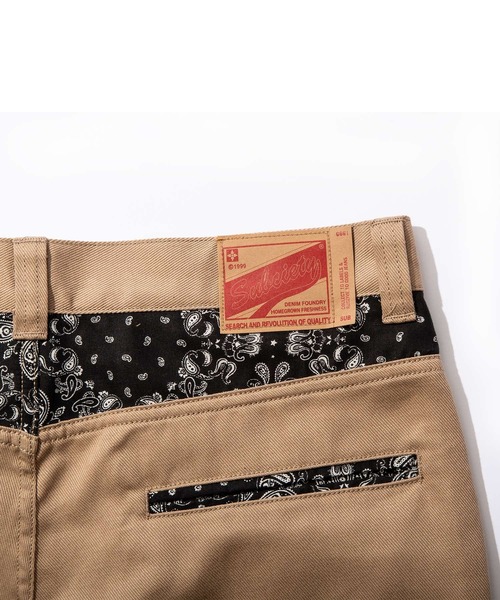 Subciety チノパン WORK PANTS-PAISLEY- メンズ : ZOZOTOWN