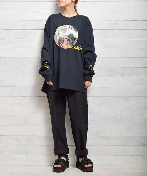 tシャツ 「W」「it」「THE nookie」SYUNGA LS TEE レディース メンズ tシャツ /THE nookie/SYUNGA LS TEE レディース メンズ