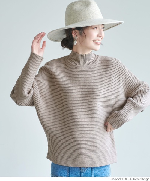 coca（コカ） ニット 極厚ドルマンハイネックニット : ZOZOTOWN Yahoo
