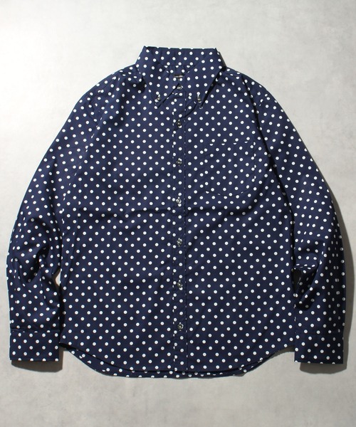 CORPUS SELECT シャツ 「日本製/Made in Japan」ブロードドットボタン
