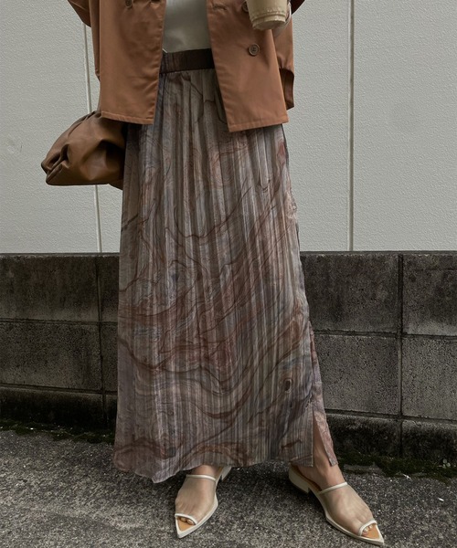 Ameri スカート MEDI ERIN WRINKLE SKIRT レディース : ZOZOTOWN