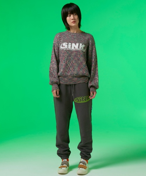 SINK kotohayokozawa ニット MULTICOLOR DAMAGED KNIT : ZOZOTOWN