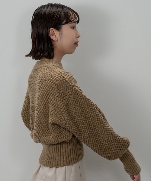 lawgy ニット grain pattern knit レディース : ZOZOTOWN Yahoo