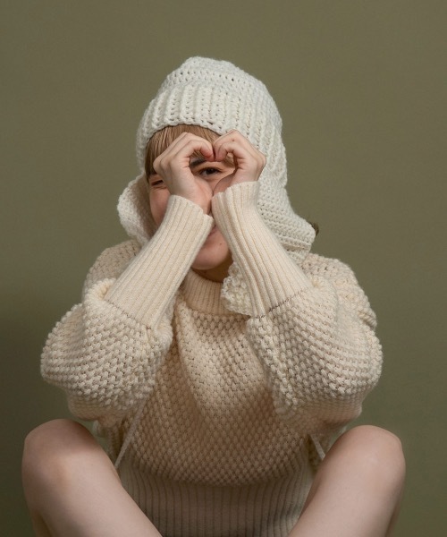 lawgy ニット lawgy（ラウジー） ニット grain pattern knit レディース : ZOZOTOWN