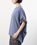tシャツ 半袖 フリルスリーブワイドT レディースの詳細画像2