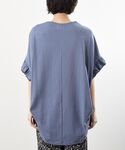 tシャツ 半袖 フリルスリーブワイドT レディースの詳細画像1