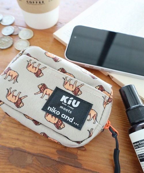 KiU（キウ） ポーチ 「」コラボアニマルポーチM レディース メンズ