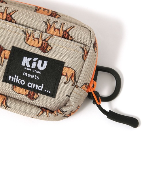 KiU（キウ） ポーチ 「」コラボアニマルポーチM レディース メンズ