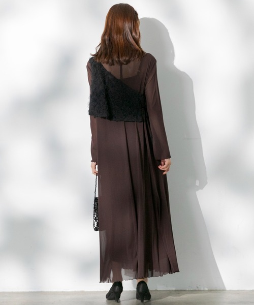 kaene お呼ばれドレス kaene公式オンラインストア オールレースメロウワンピース