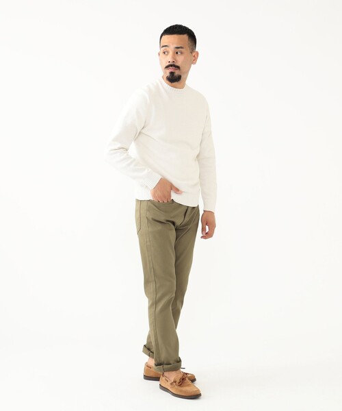 BEAMS+（ビームスプラス） パンツ 5 ポケット テーパード ピケ パンツ 