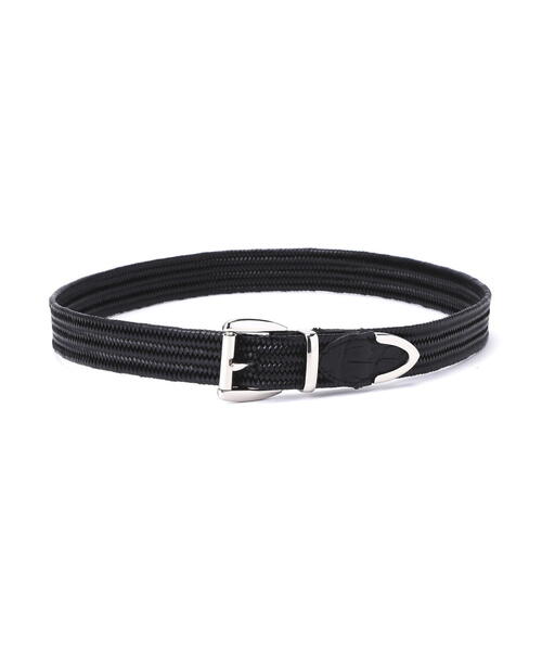 ベルト メンズ PIUORO(ピウオロ)LEATHER MESH BELT レザーメッシュベルト｜zozo｜03