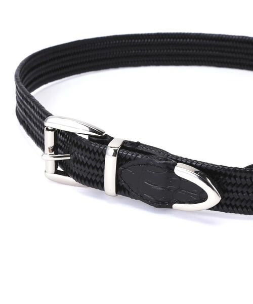 piuoro ベルト PIUORO(ピウオロ)LEATHER MESH BELT レザー