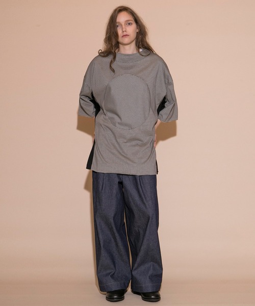 my beautiful landlet ワイドデニム リジッドデニム my beautiful landlet - 【残り一点】12OZワイドデニムパンツ(RIGID