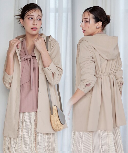 美品✨FRAMeWORK　マウンテンパーカー　ドローコード ベージュ　M相当 FRAMeWORK（フレームワーク）の「マウンテンパーカー◇（）」 - WEAR