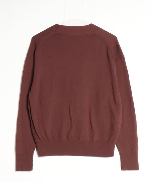 ATON」 ニットカーディガン 2 ブラウン レディース : 80219913  