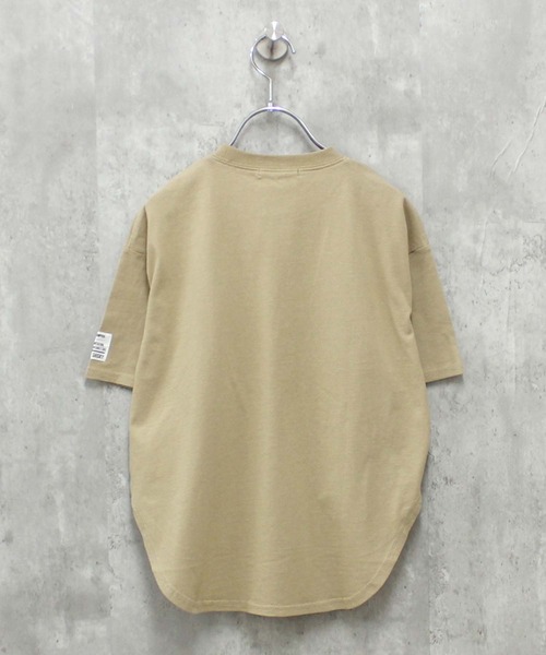 【Only & Sons】半袖 オーバーサイズ Tシャツ ベージュ/送料無料 THE CASUAL tシャツ ポケット付き オーバーサイズ ロンT キッズ
