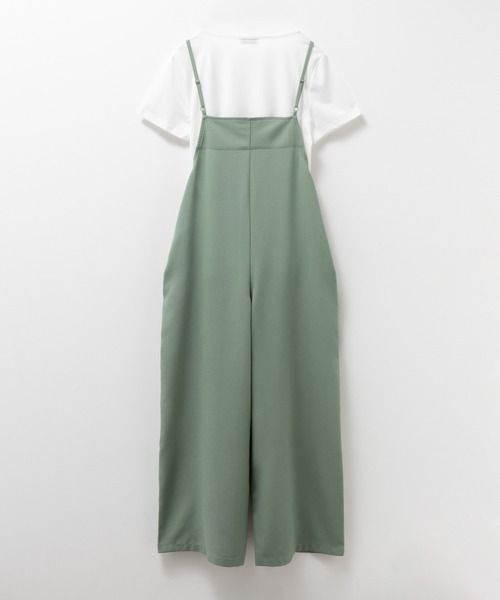 NAVY（ファッション） サロペット オーバーオール NAVY 麻ライク