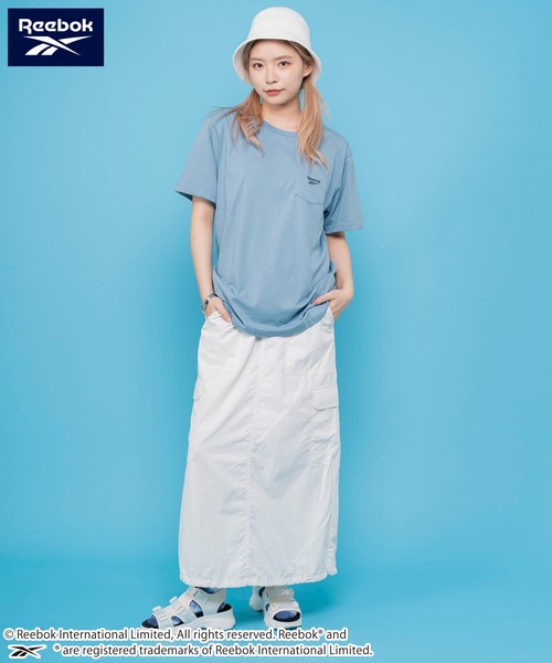 Reebok tシャツ リーボック ブランド ロゴ バックプリント 胸