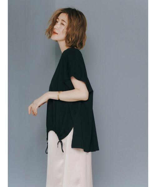 裾ドロストデザインロゴTee YECCA VECCA｜裾ドロストデザインロゴTee | Rakuten Fashion