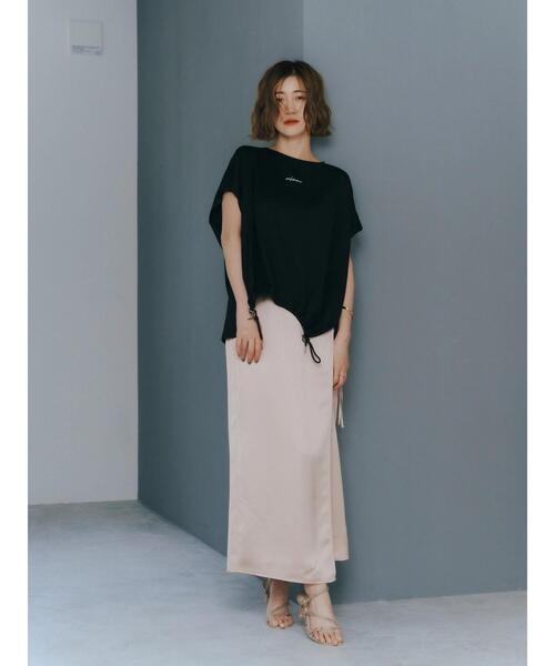 裾ドロストデザインロゴTee YECCA VECCA｜裾ドロストデザインロゴTee | Rakuten Fashion