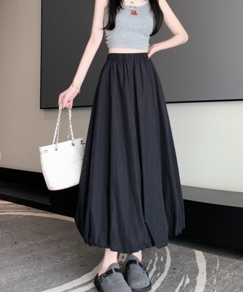 gossip!ロサンゼルス スカート Y2K ロングスカート ゆったり 