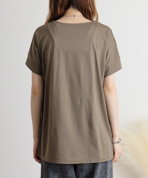 tシャツ Anna Nicola ボールチェーンロゴチュニック レディース Anna Nicola tシャツ ボールチェーンロゴチュニック レディース